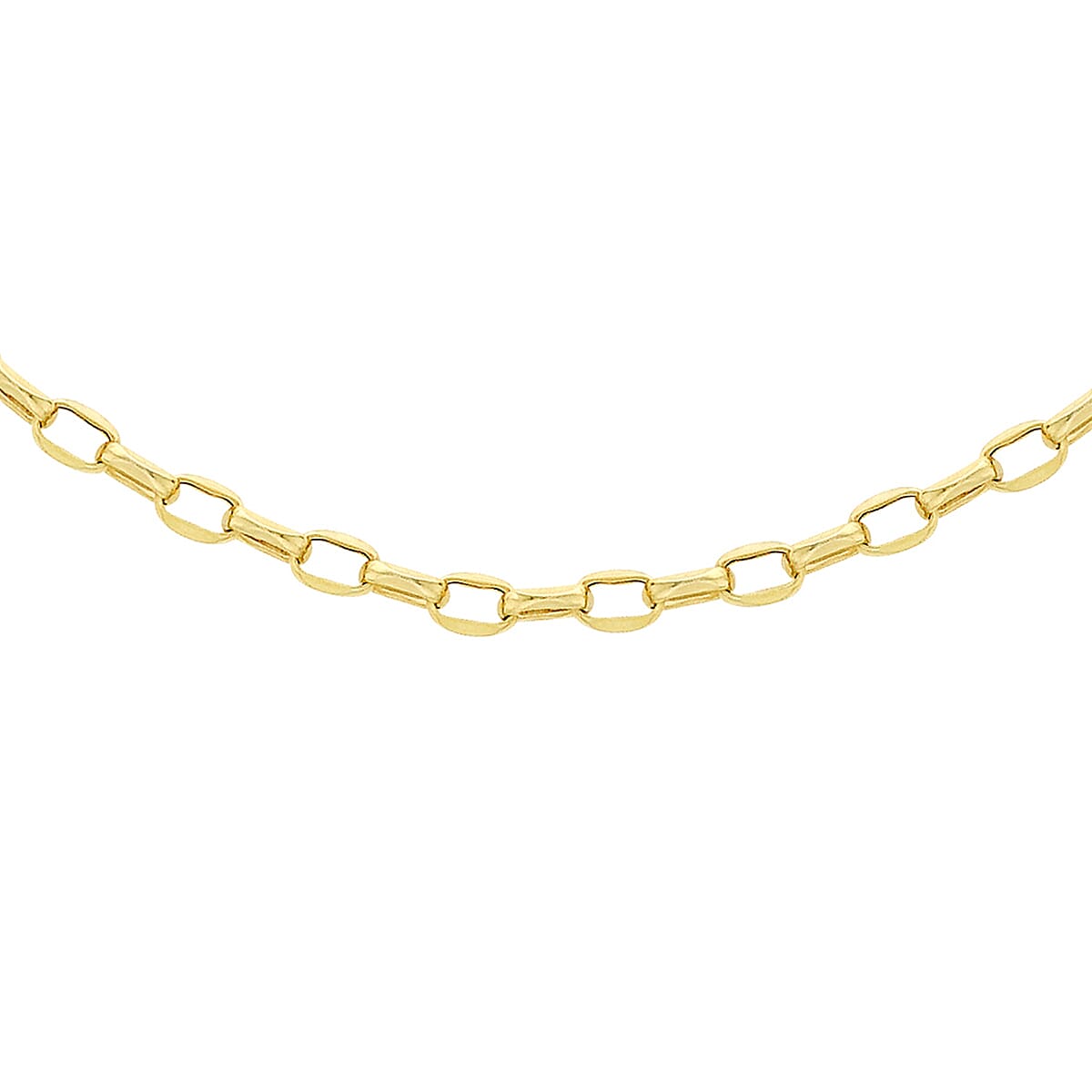 9K Yellow Gold  Chain (Size - 20),  Gold Wt. 2.2 Gms