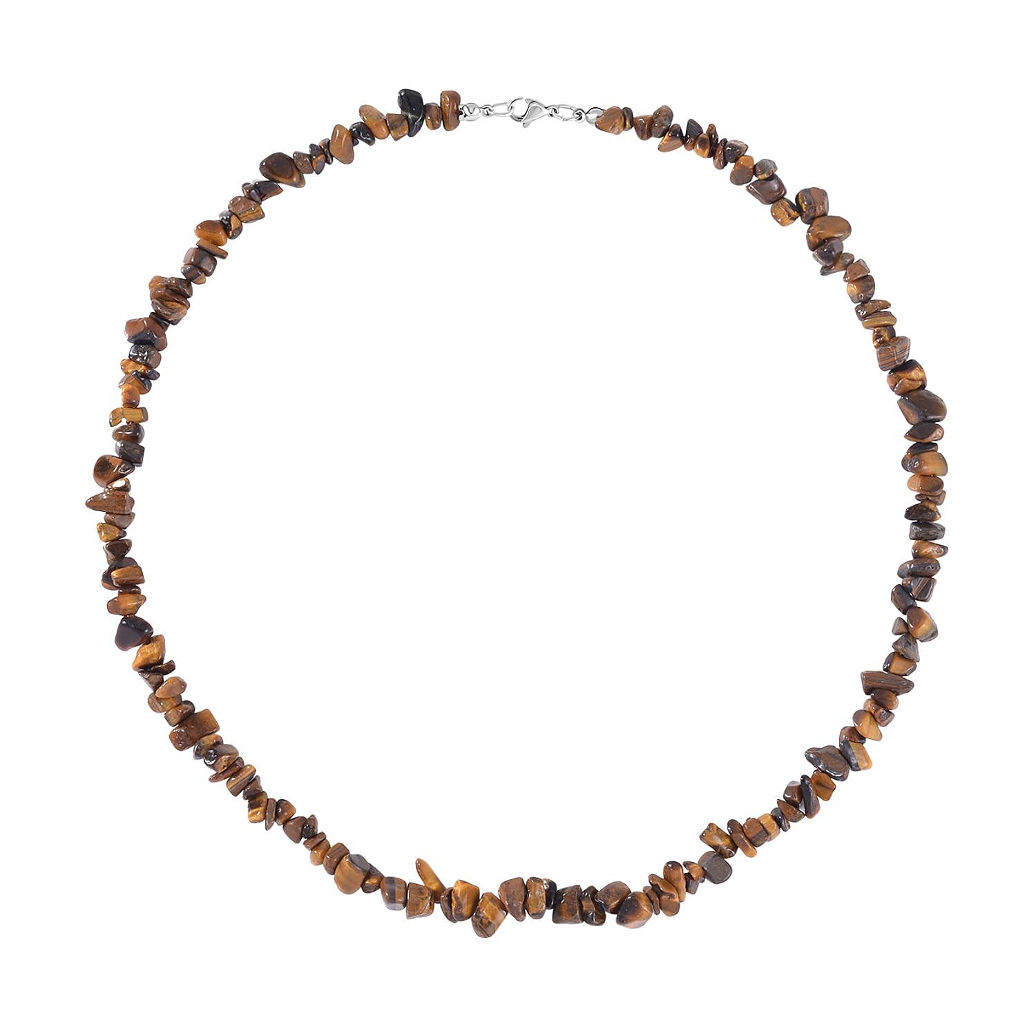 DOD - Lapis Lazuli, Amethyst and Yellow Tigers Eye Necklace (Size - 20) 689.30 Ct