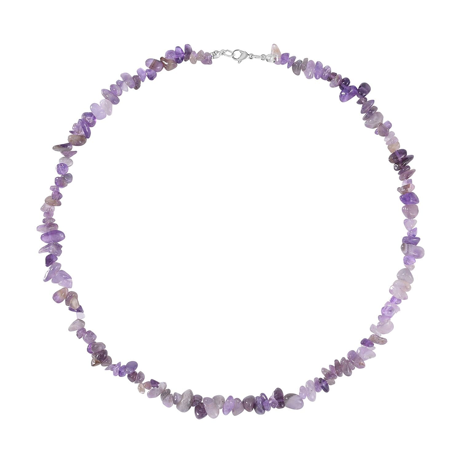 DOD - Lapis Lazuli, Amethyst and Yellow Tigers Eye Necklace (Size - 20) 689.30 Ct