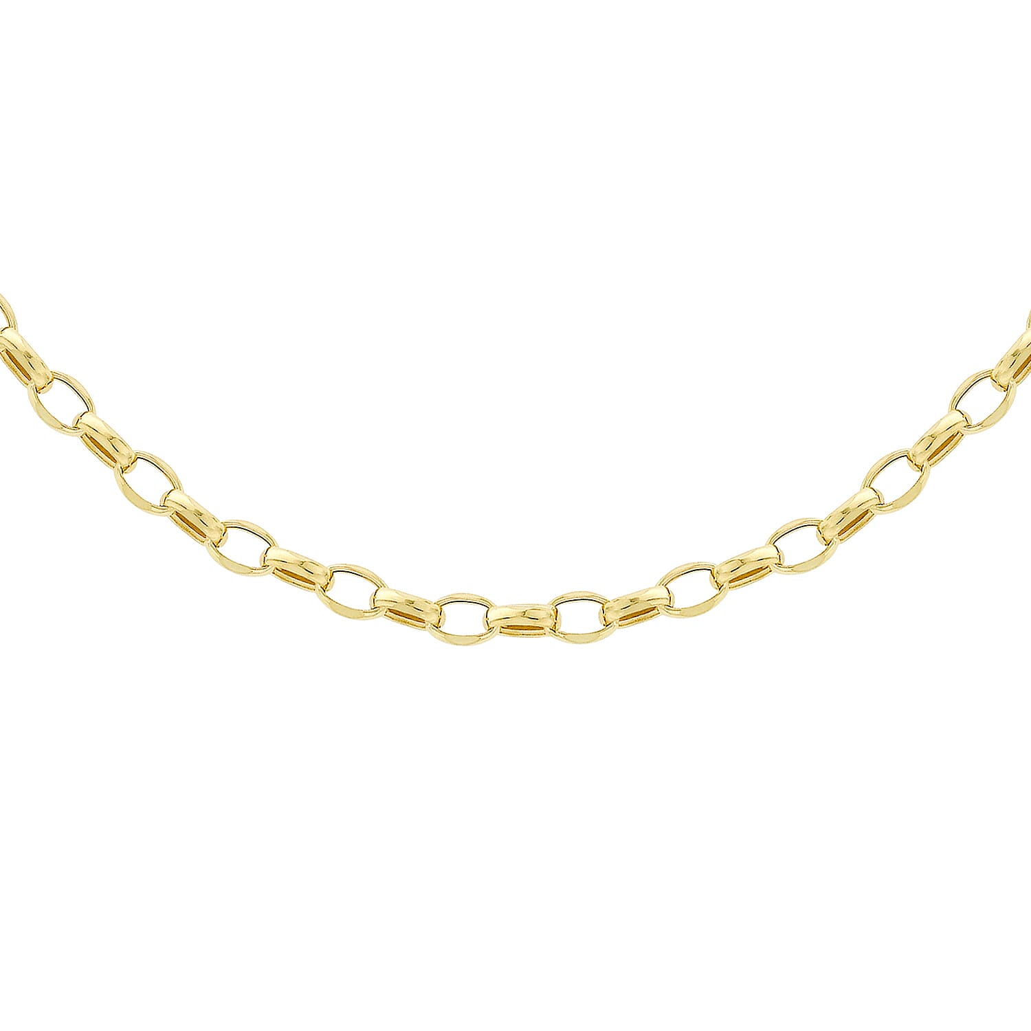 9K Yellow Gold  Chain (Size - 20),  Gold Wt. 3.6 Gms