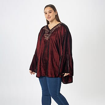 https://tjcuk.sirv.com/Products/75/7/7579058/Front-Yoke-Embroidered-Kaftan-One-Size-Wine-Red_7579058_3.jpg?w=342&h=342