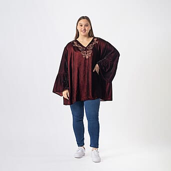 https://tjcuk.sirv.com/Products/75/7/7579059/Front-Yoke-Embroidered-Kaftan-One-Size-Curve-Wine-Red_7579059.jpg?w=342&h=342