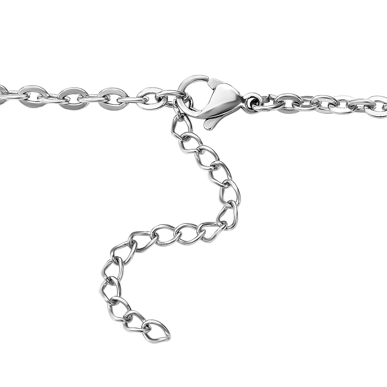 Strawberry Quartz Station Beads Necklace (Size - 24-2 Inch Ext.) 61.90 Ct.