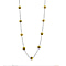 Tigers Eye Station Beads Necklace (Size - 24-2 inch) 37.00 Ct.