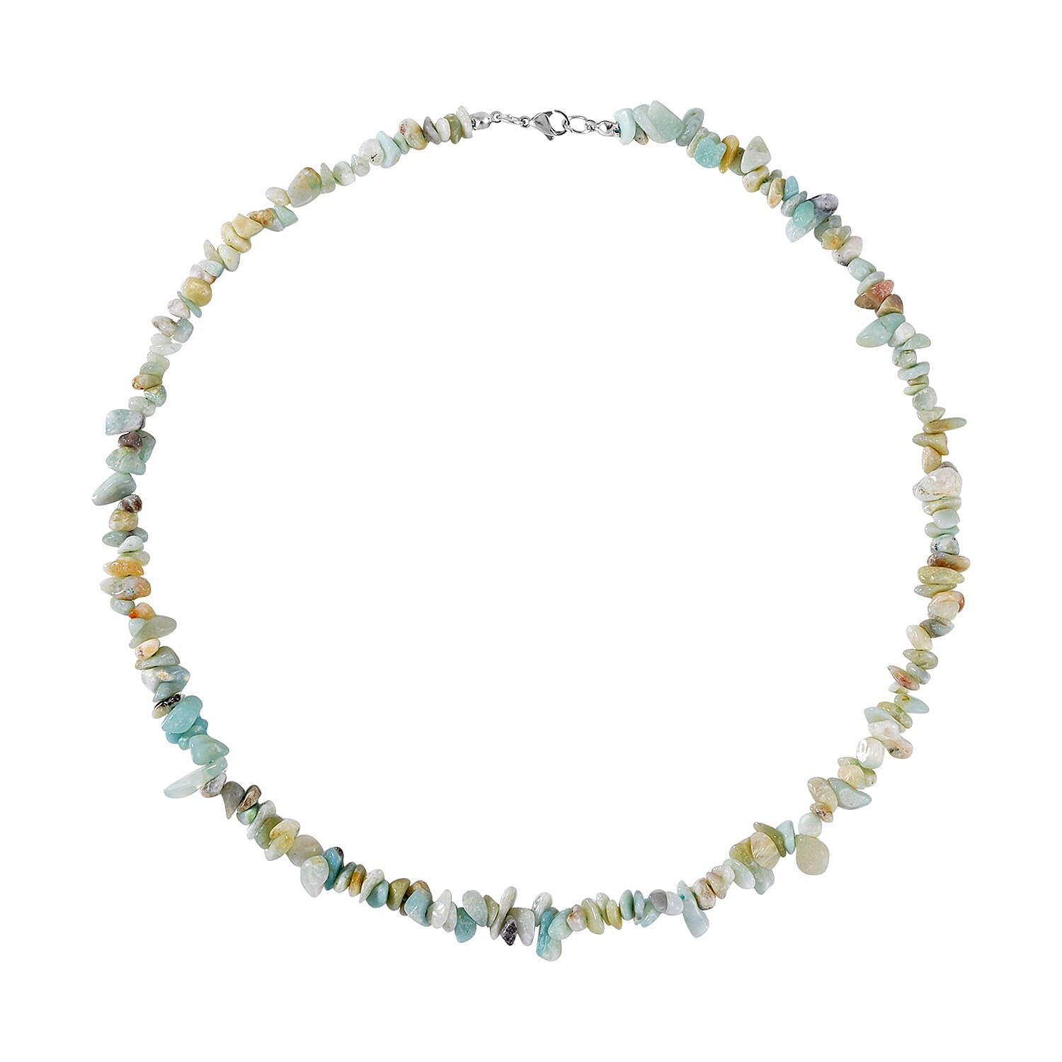 Set of 3 - Red Garnet, Green Aventurine and Multi Colour Amazonite Necklace (Size - 20) 635.35 Ct.