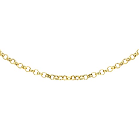 9K Yellow Gold  Chain (Size - 20),  Gold Wt. 1.8 Gms