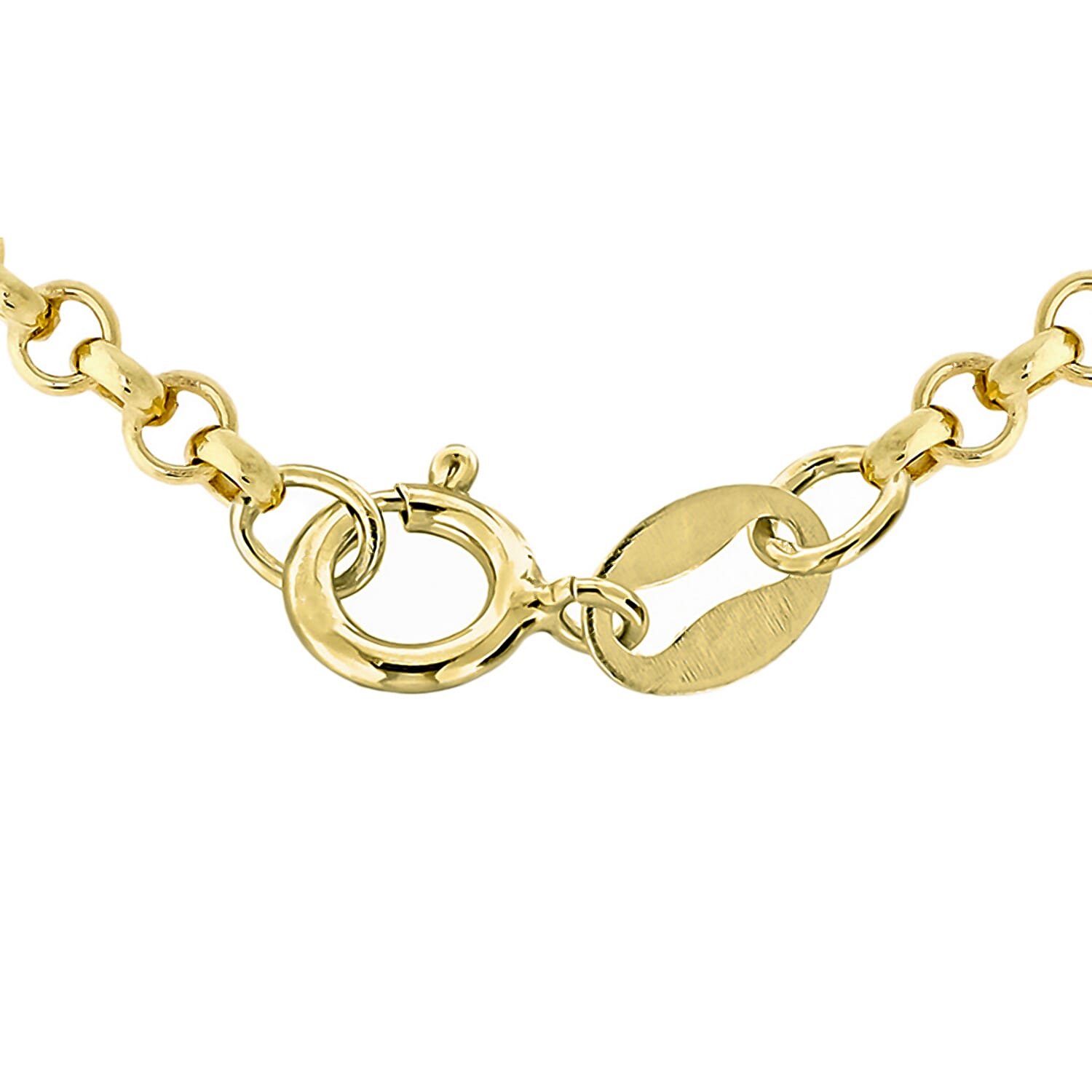 9K Yellow Gold  Chain (Size - 20),  Gold Wt. 1.8 Gms