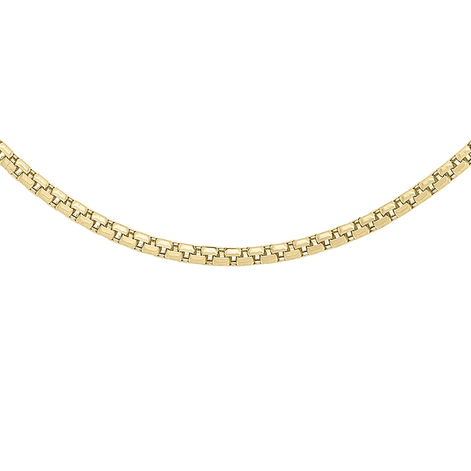 9K Yellow Gold  Chain (Size - 20),  Gold Wt. 3.5 Gms
