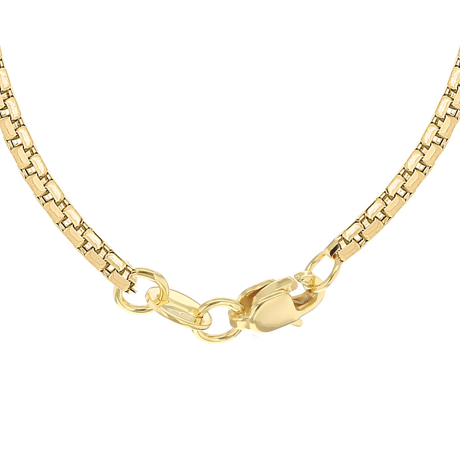 9K Yellow Gold  Chain (Size - 20),  Gold Wt. 3.5 Gms