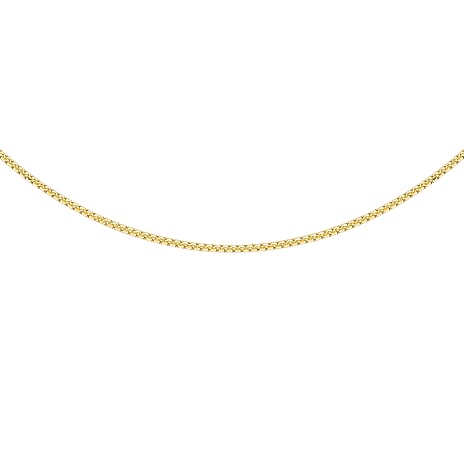 9K Yellow Gold  Chain (Size - 16),  Gold Wt. 1.3 Gms
