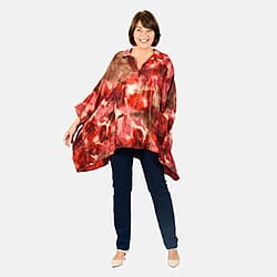 TAMSY Floral Printed Top with Pockets