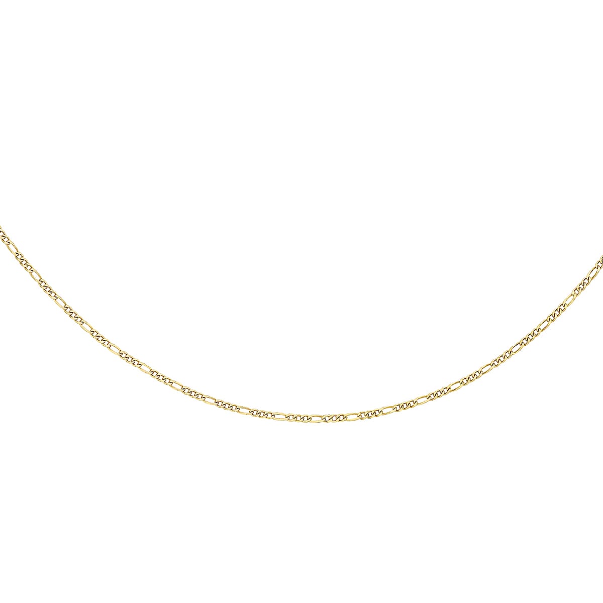 9K Yellow Gold  Chain (Size - 18),  Gold Wt. 1.2 Gms