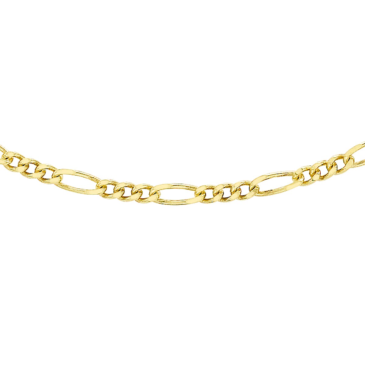 9K Yellow Gold  Chain (Size - 20),  Gold Wt. 3.1 Gms
