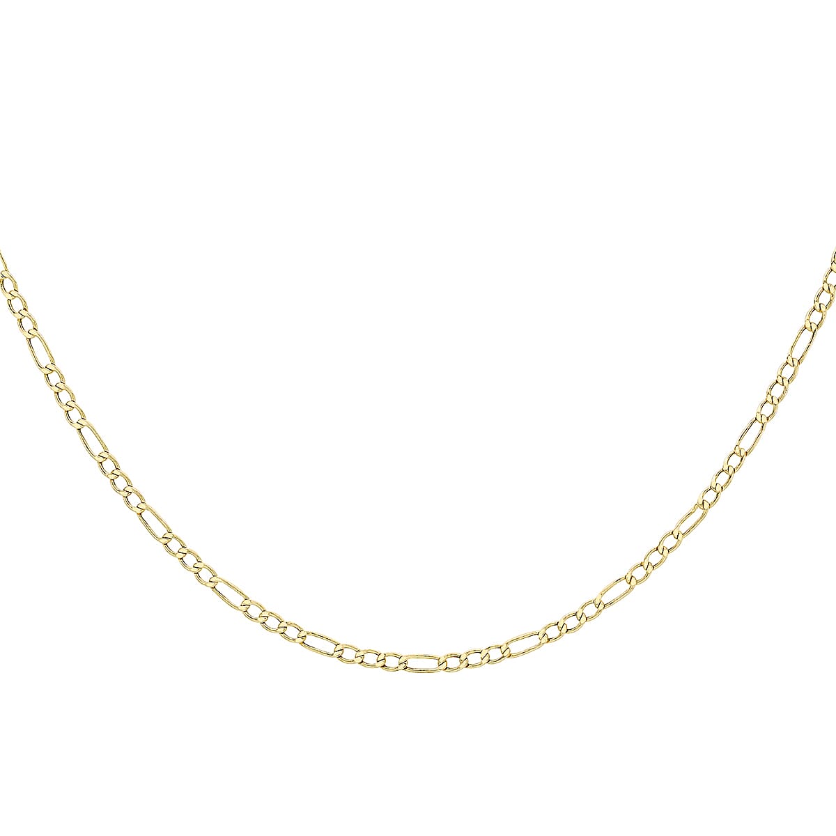9K Yellow Gold  Chain (Size - 16),  Gold Wt. 1.5 Gms