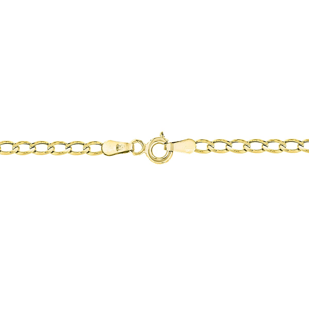 9K Yellow Gold  Chain (Size - 16),  Gold Wt. 1.5 Gms