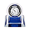 Clock (Size 7x8x1 cm) - Blue