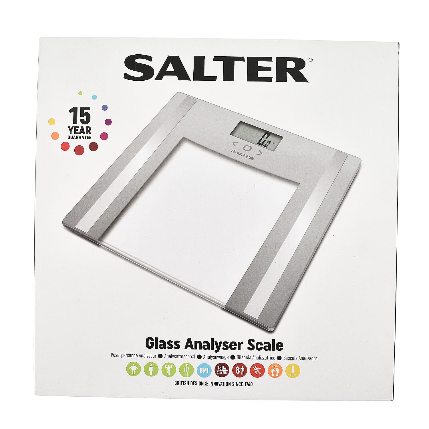 Salter Weighing Scale (Size 1x1 cm) - Silver