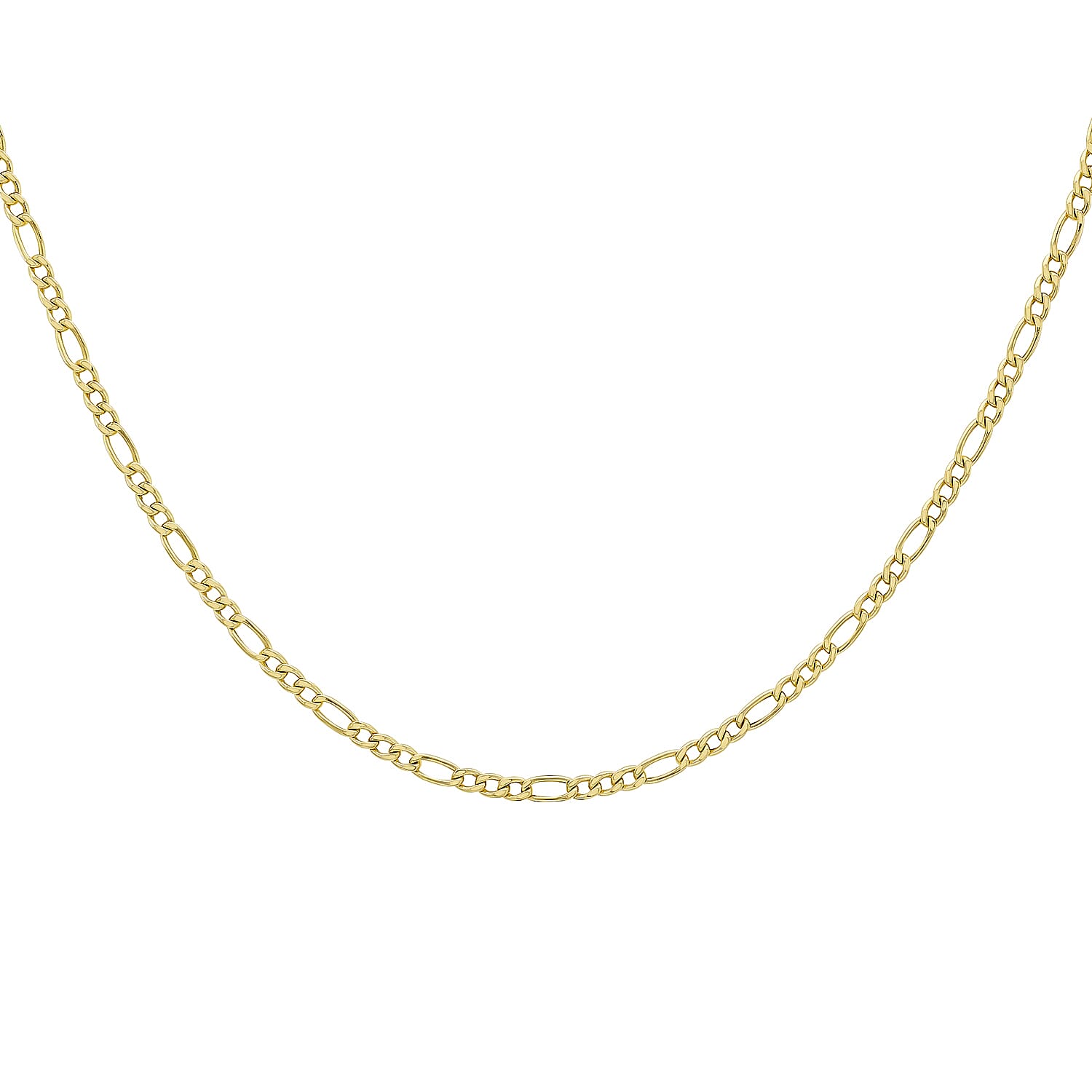 9K Yellow Gold  Chain (Size - 22),  Gold Wt. 3.7 Gms