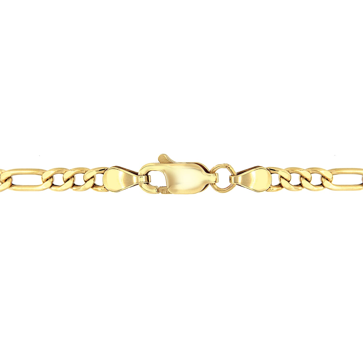 9K Yellow Gold  Chain (Size - 22),  Gold Wt. 3.7 Gms