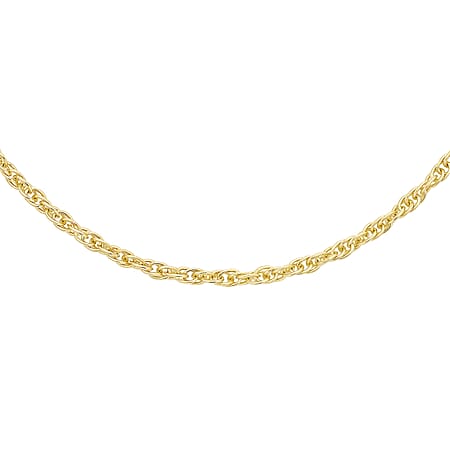 Prince of Wales Chain 18 Inch in 9K Yellow Gold Prince of Wales Chain 18 Inch in 9K Yellow Gold