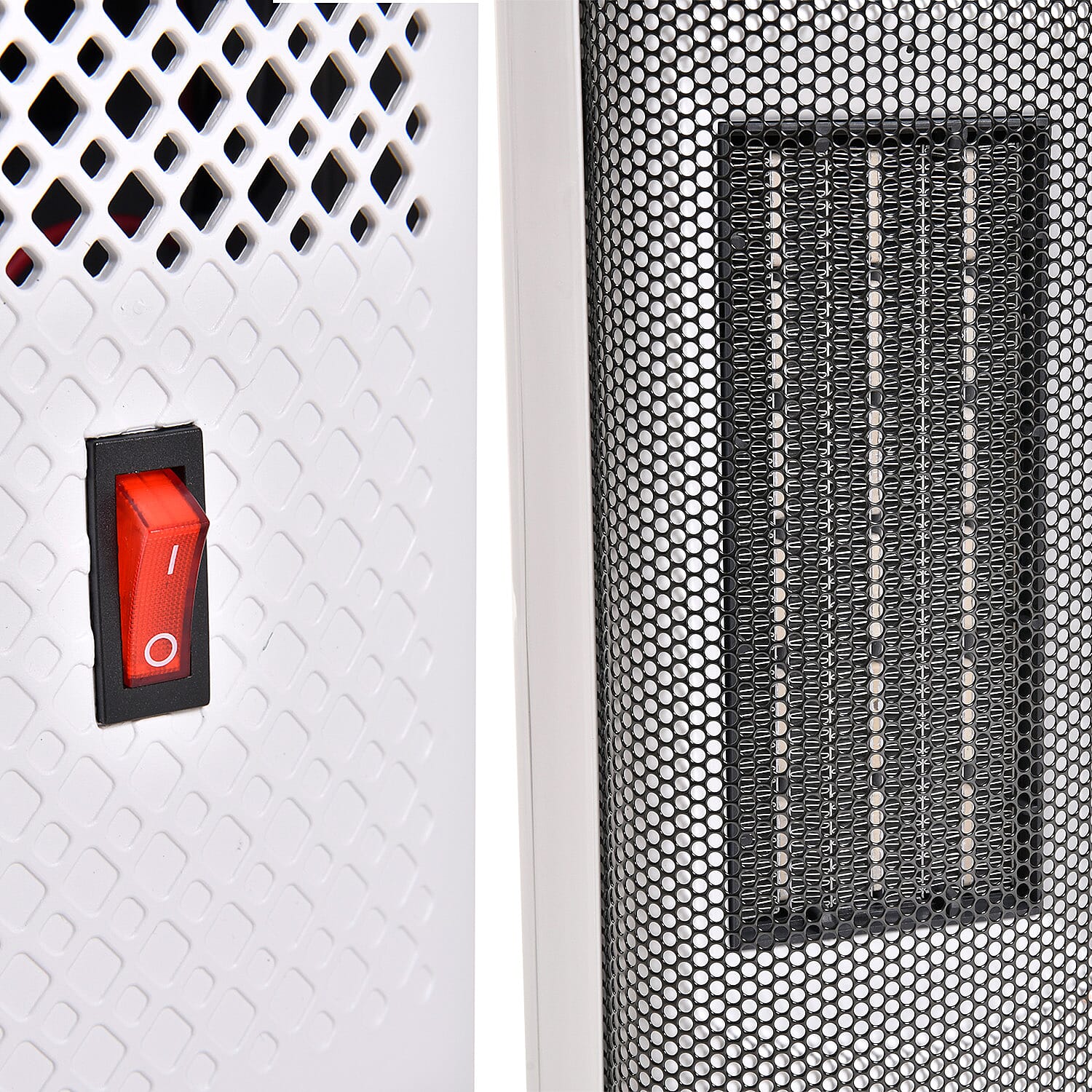 Lowest Ever Buy Opportunity - Energy Efficient Ceramic Heater With Fireplace, Remote Control- Heats upto 45 degrees With Safety Tip-Over Feature - 1400W-2000W