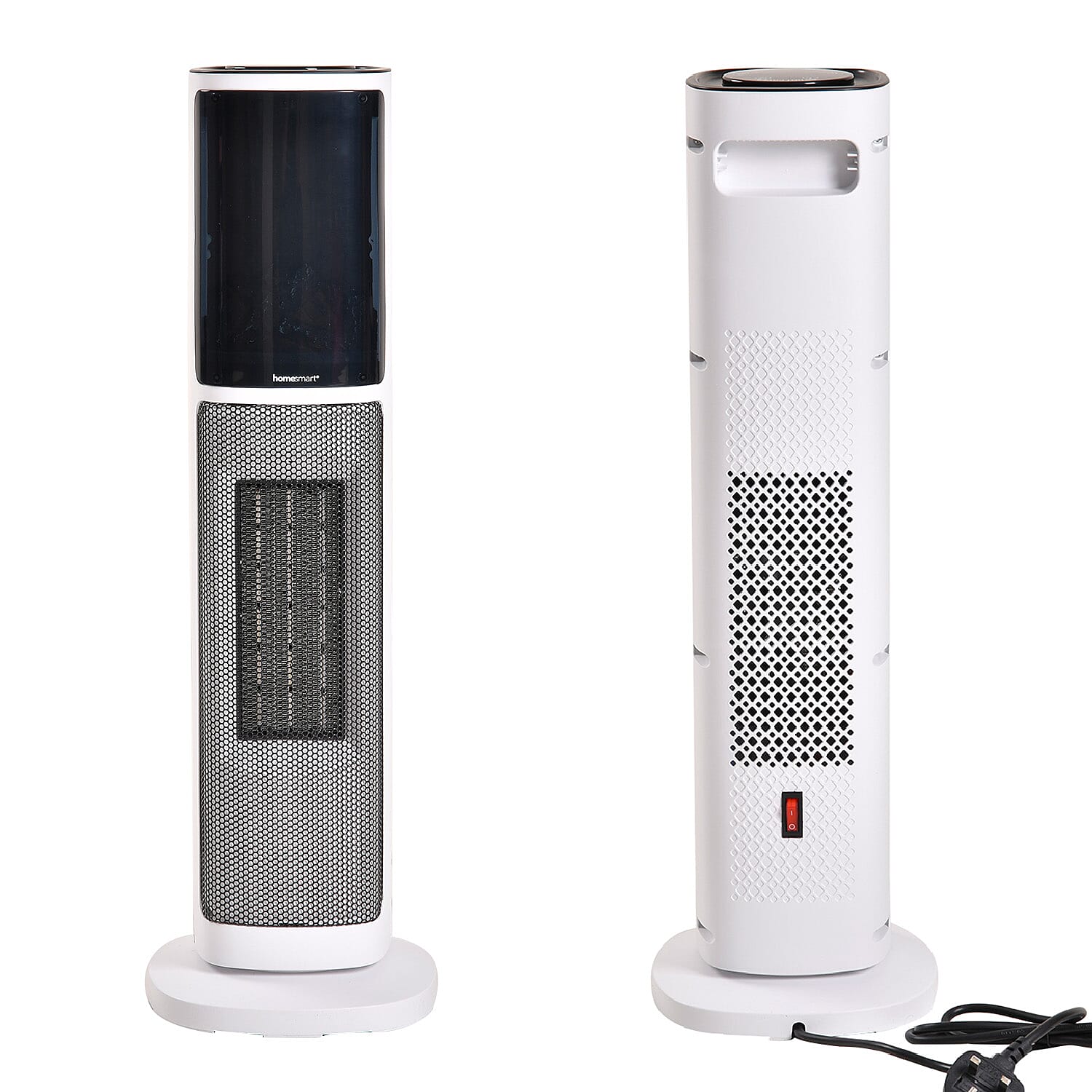 Lowest Ever Buy Opportunity - Energy Efficient Ceramic Heater With Fireplace, Remote Control- Heats upto 45 degrees With Safety Tip-Over Feature - 1400W-2000W