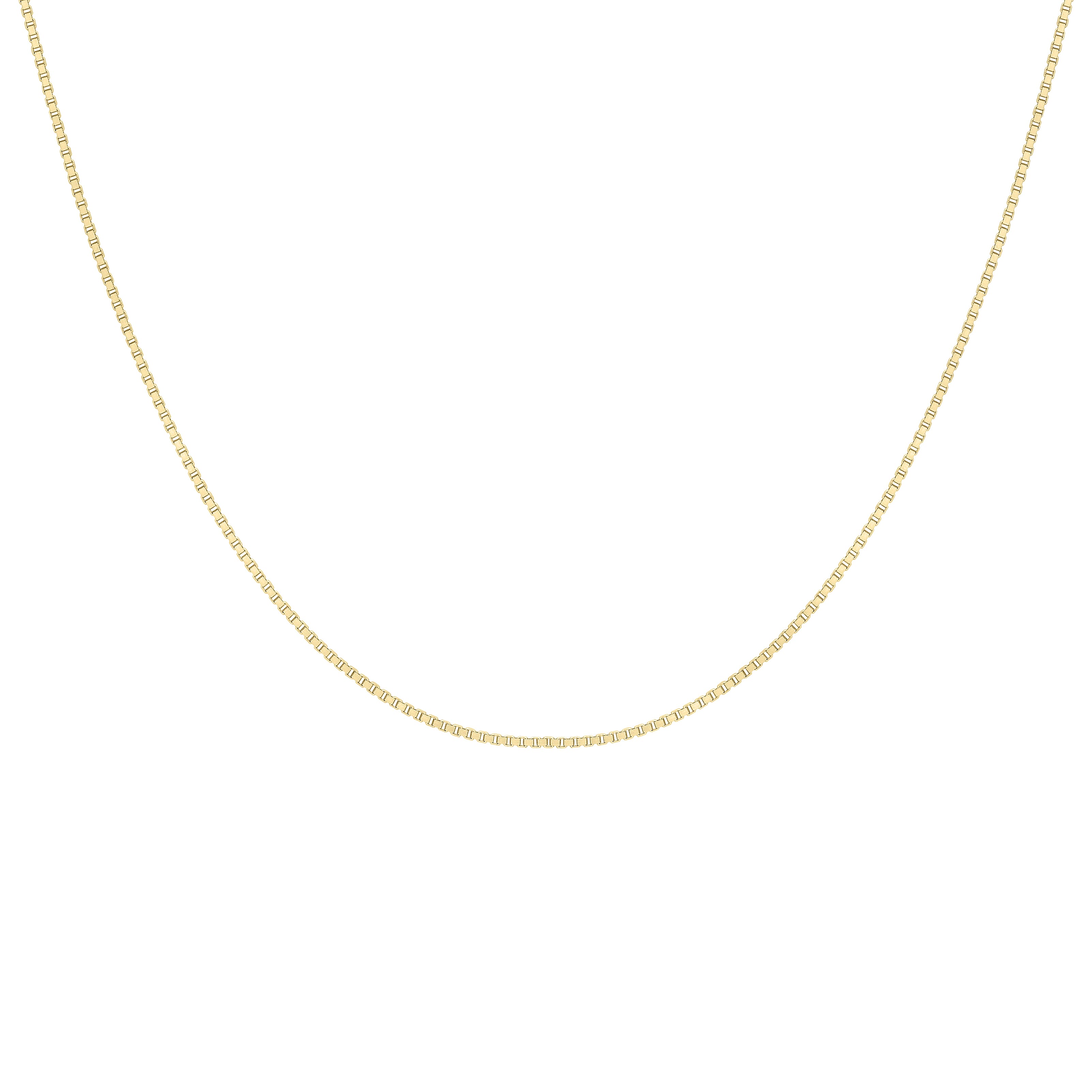 9K Yellow Gold  Chain (Size - 18),  Gold Wt. 1.9 Gms