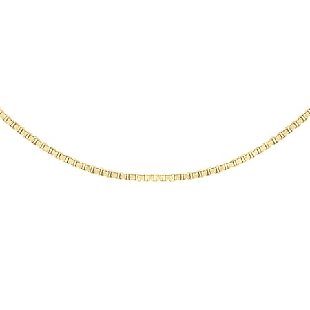 Venetian Box Chain 20 Inch in 9K Yellow Gold