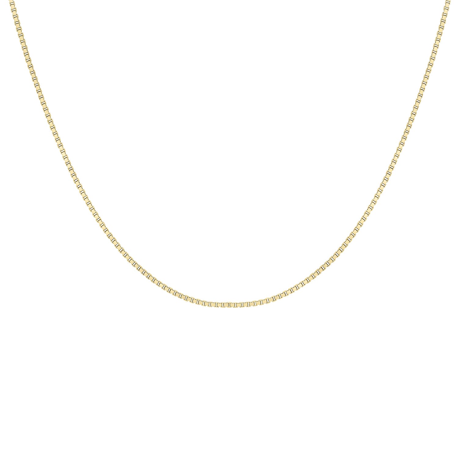 9K Yellow Gold  Chain (Size - 18),  Gold Wt. 3.9 Gms