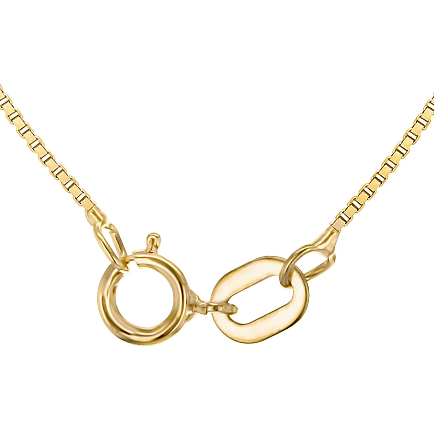 9K Yellow Gold  Chain (Size - 18),  Gold Wt. 3.9 Gms