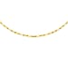 9K Gold 2.3MM Paperclip Chain with Spring Ring Clasp