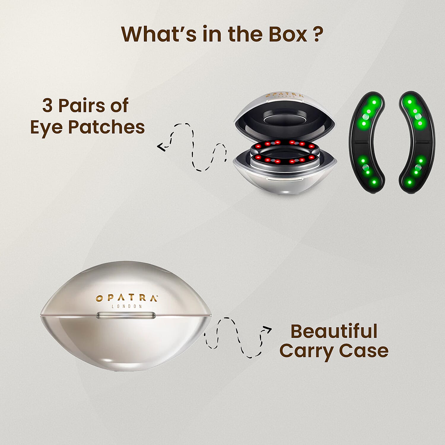 Opatra EyePod - EMS, Infrared, Red and Green LED Therapy