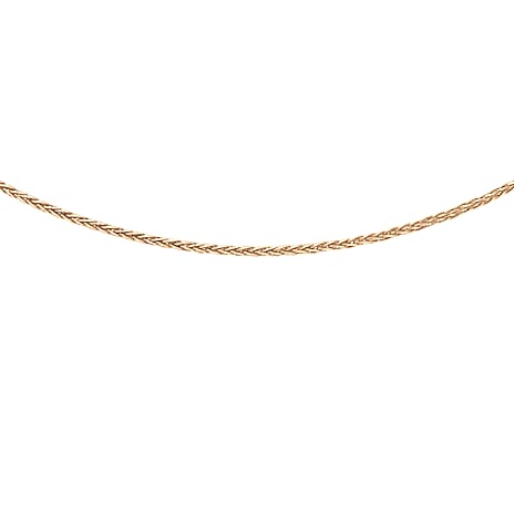 9K Rose Gold  Chain (Size - 18),  Gold Wt. 1.2 Gms