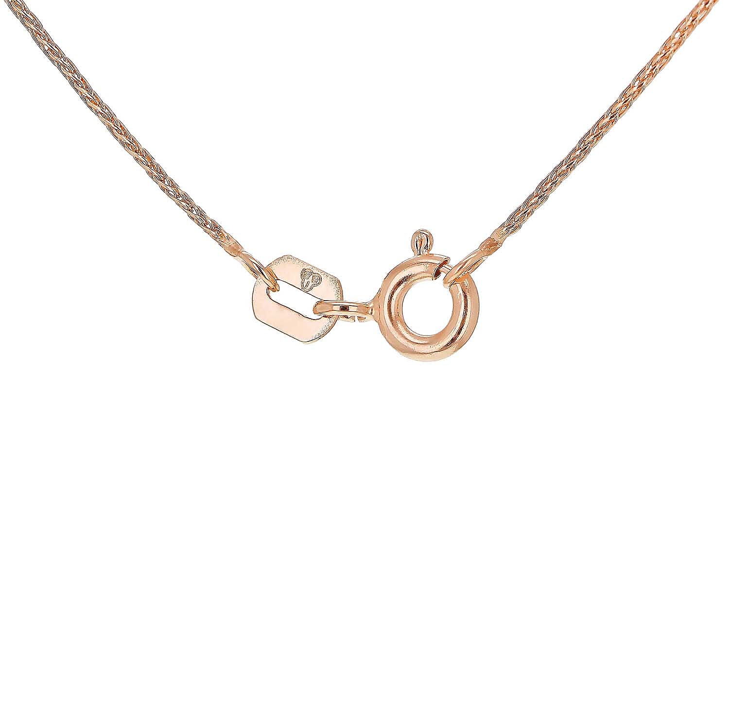 9K Rose Gold  Chain (Size - 18),  Gold Wt. 1.2 Gms
