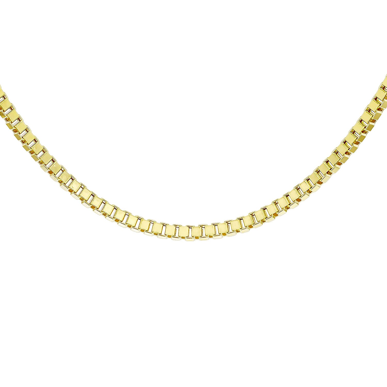 9K Yellow Gold  Chain (Size - 18),  Gold Wt. 5.4 Gms