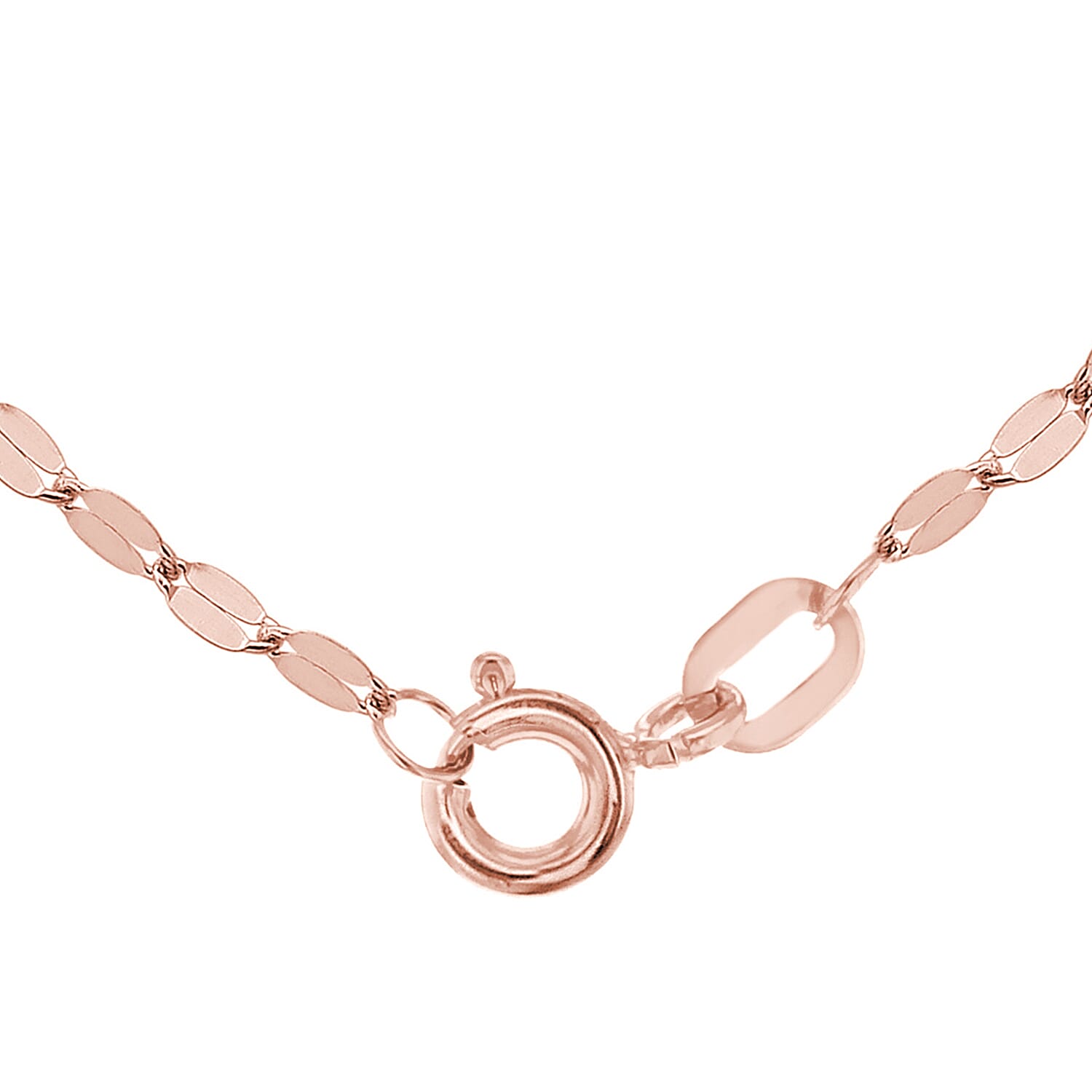 9K Rose Gold  Chain (Size - 18),  Gold Wt. 9 Gms