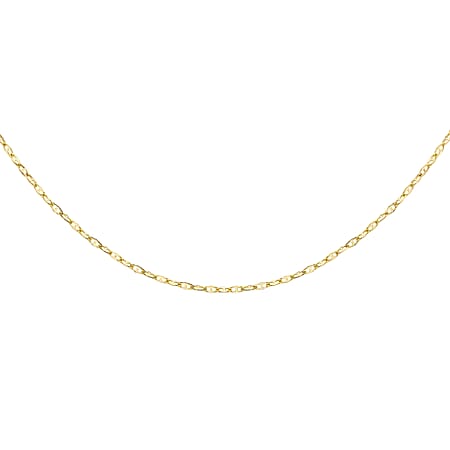 Flat Rambo Chain 20 Inch in 9K Yellow Gold