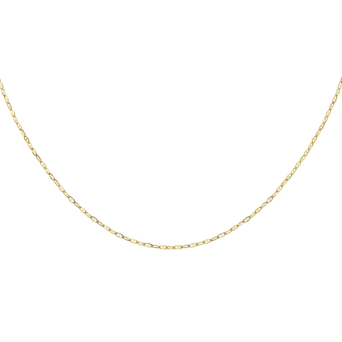 9K Yellow Gold  Chain (Size - 20),  Gold Wt. 0.83 Gms
