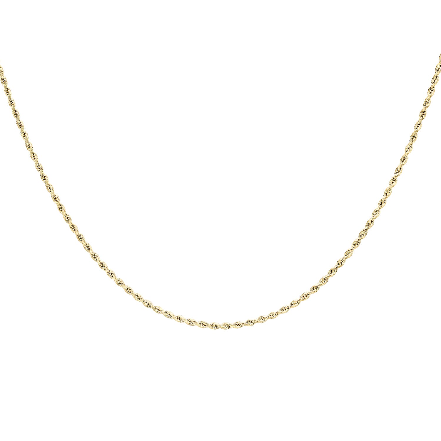 9K Yellow Gold  Chain (Size - 18),  Gold Wt. 3 Gms