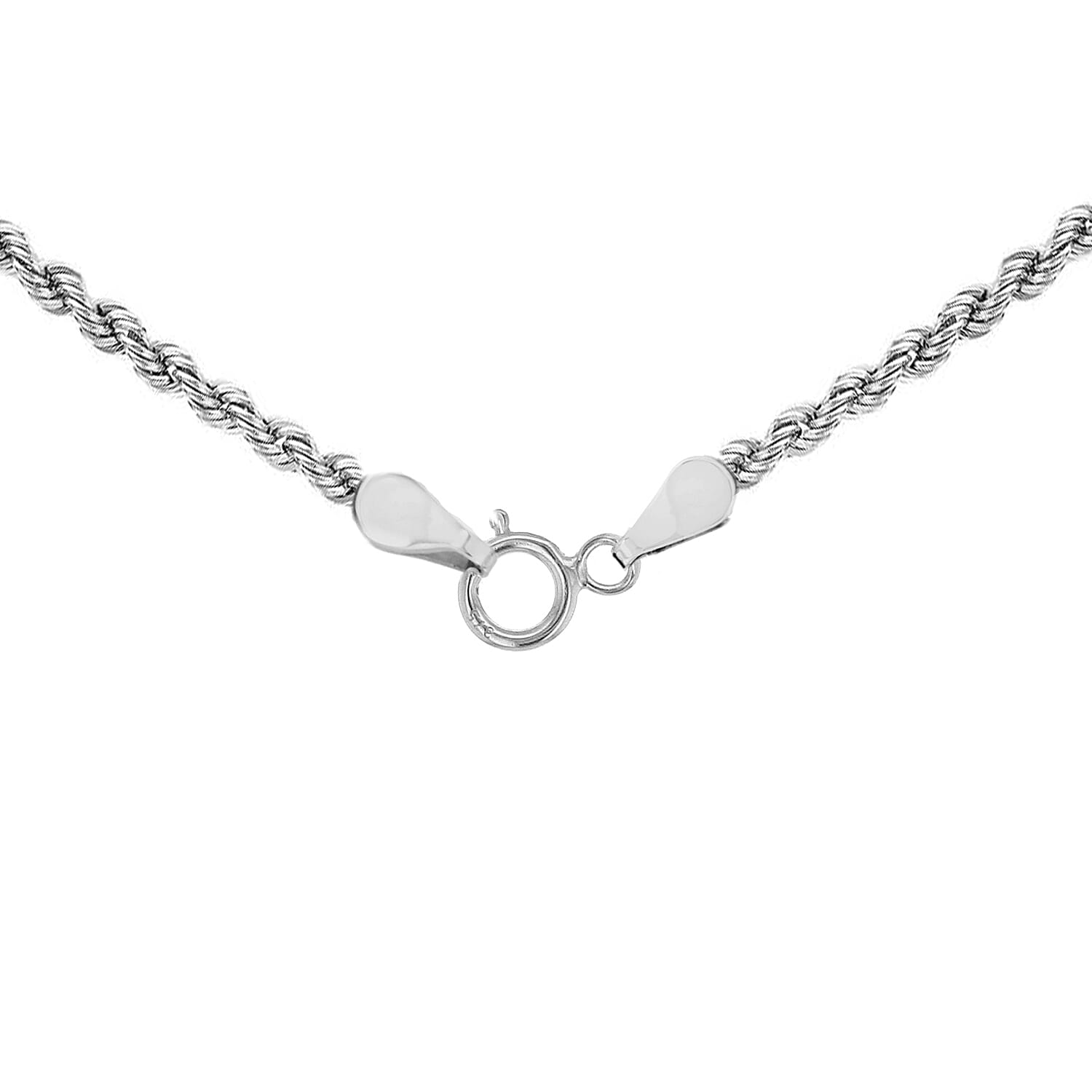 9K White Gold  Chain (Size - 22),  Gold Wt. 5.1 Gms