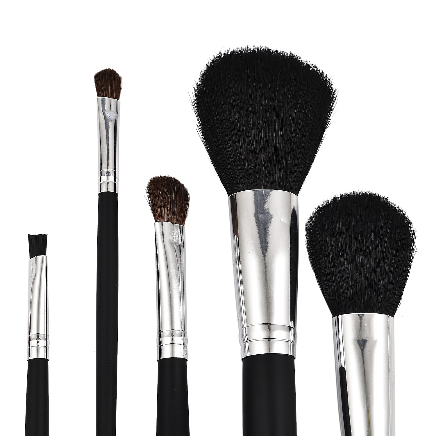 Cetuem 12-Piece Professional Makeup Brush Set in a Faux Leather Folding Case