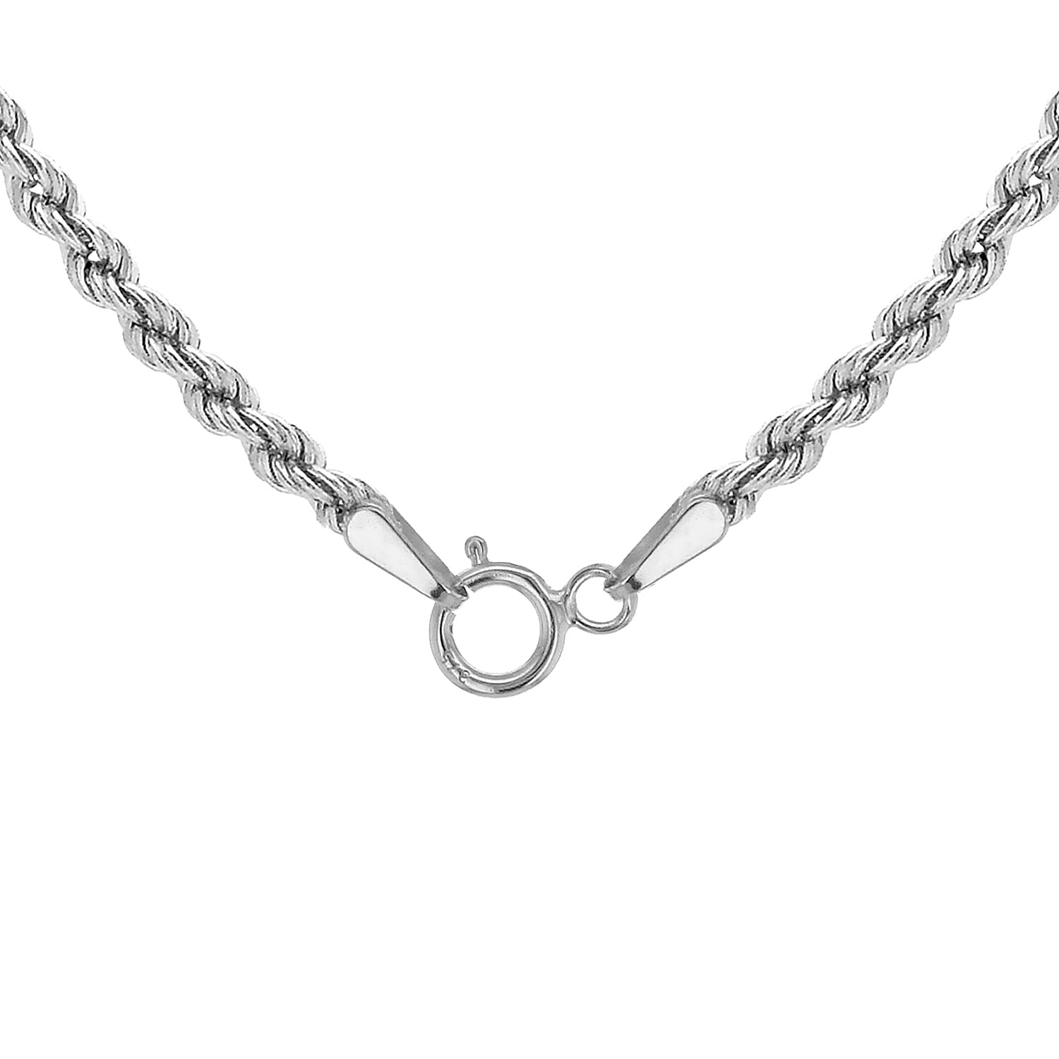 9K White Gold  Chain (Size - 22),  Gold Wt. 2.4 Gms