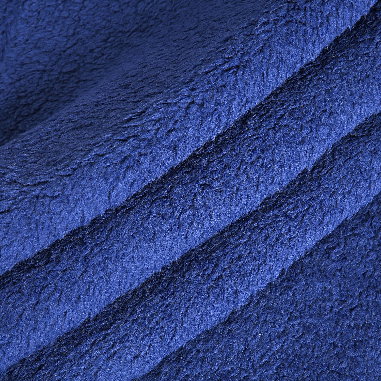 Double Sided Sherpa Luxe Blanket (200x150 cm) - Navy