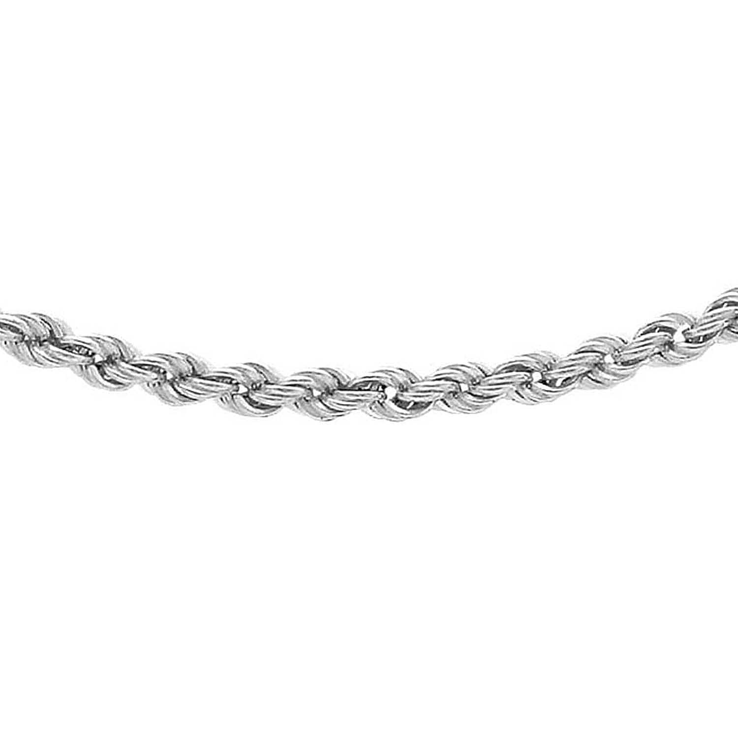 9K White Gold Chain (Size - 20), Gold Wt. 202 Gms 9K White Gold Chain (Size - 20), Gold Wt. 202 Gms