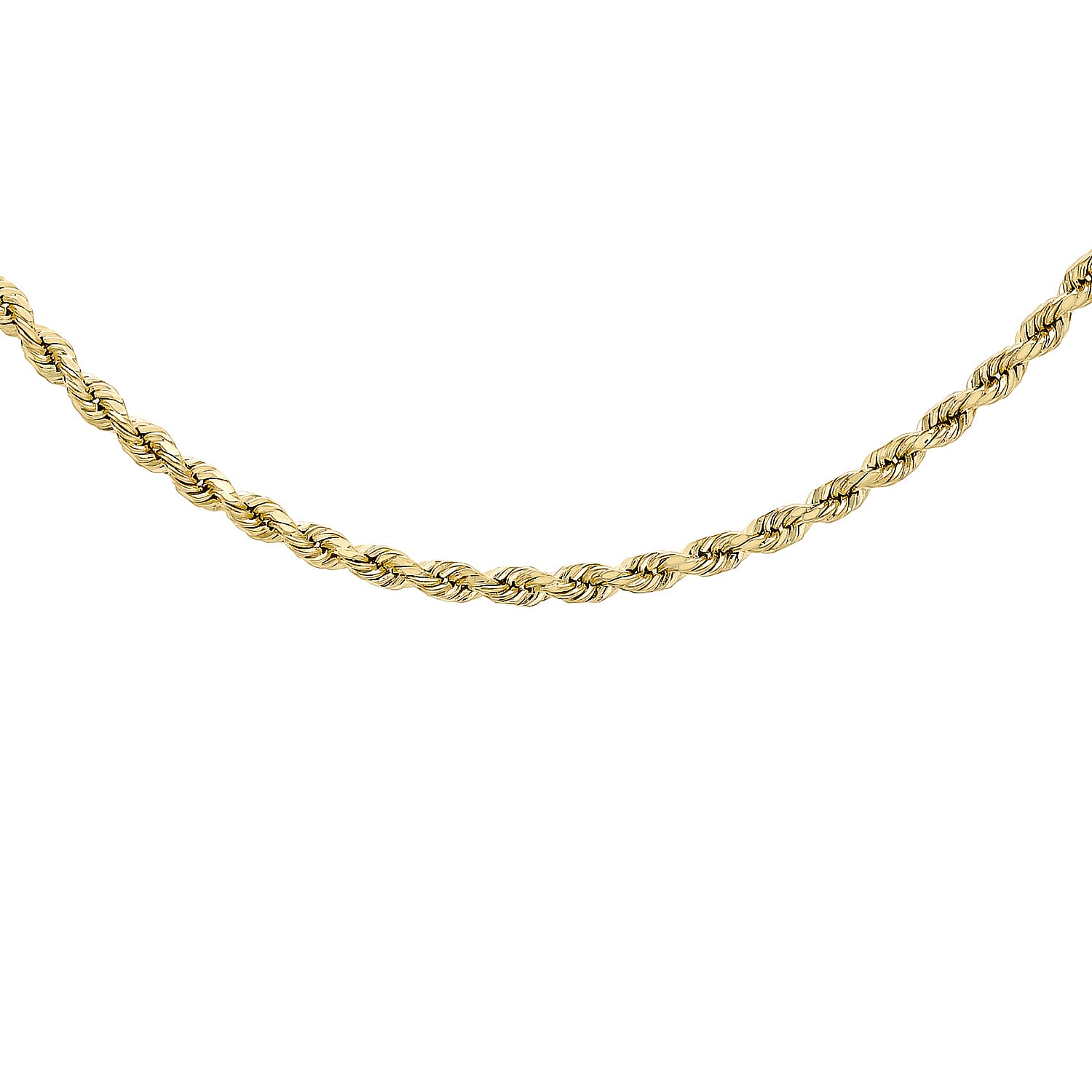 9K Yellow Gold  Chain (Size - 18),  Gold Wt. 6.4 Gms