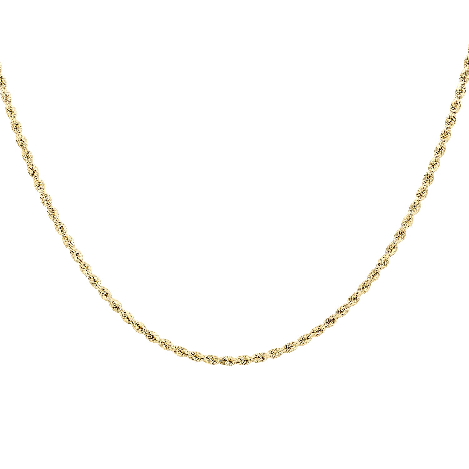 9K Yellow Gold  Chain (Size - 18),  Gold Wt. 6.4 Gms