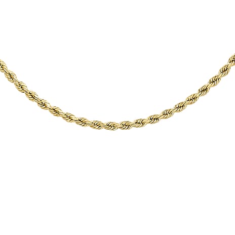 9K Yellow Gold  Chain (Size - 20),  Gold Wt. 6.5 Gms