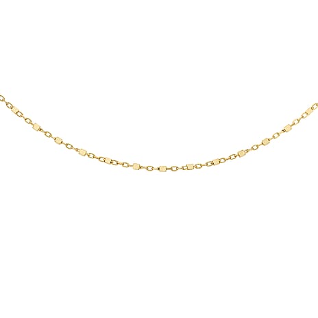 9K Yellow Gold  Chain (Size - 20),  Gold Wt. 1.9 Gms