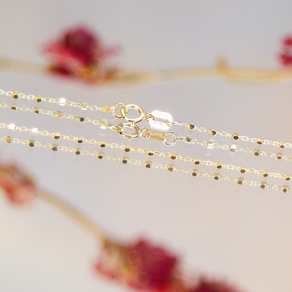 9K Yellow Gold  Chain (Size - 20),  Gold Wt. 1.9 Gms