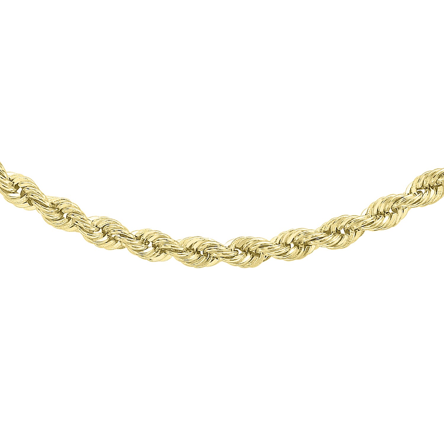 9K Yellow Gold  Chain (Size - 16),  Gold Wt. 5.6 Gms